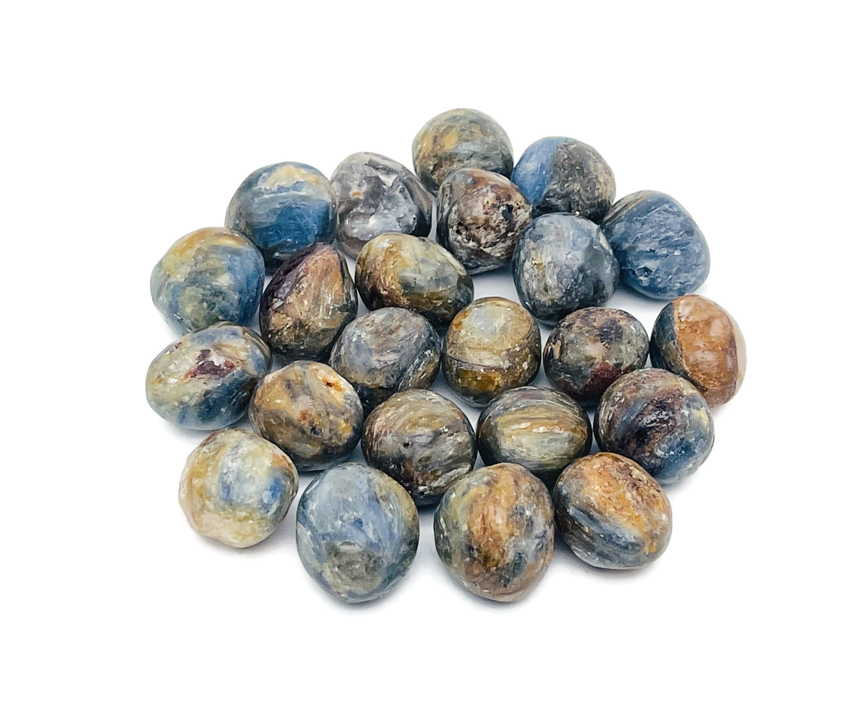 Kyanite Tumbled Stone – Polished Kyanite Healing Crystal – Natural Kyanite Gemstone – Kyanite Stone – Bulk Lot – Tu1268 Kyanite Tumbled Stone – Polished Kyanite Healing Crystal – Natural Kyanite Gemstone – Kyanite Stone – Bulk Lot – Tu1268