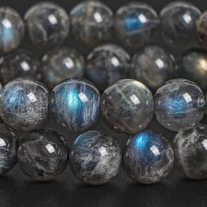8-9MM Labradorite Beads Bracelet 7.5" Genuine Natural Round Gemstone Beads Beads 8-9MM Labradorite Beads Bracelet 7.5" Genuine Natural Round Gemstone Beads Beads