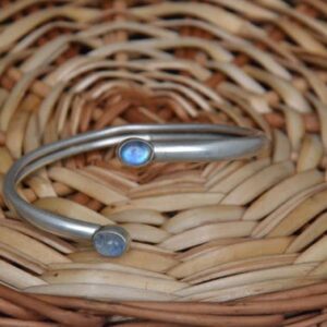 Handmade Labradorite 925 Sterling Silver Bracelet: Blue Fire Gemstone Jewelry Handmade Labradorite 925 Sterling Silver Bracelet: Blue Fire Gemstone Jewelry