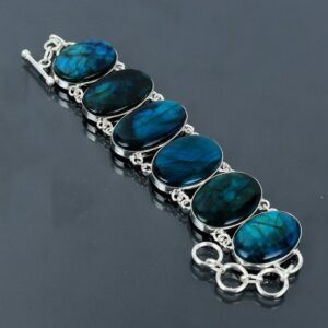 Neon Flash Labradorite Bracelet: Handmade 925 Sterling Silver Adjustable Jewelry Neon Flash Labradorite Bracelet: Handmade 925 Sterling Silver Adjustable Jewelry