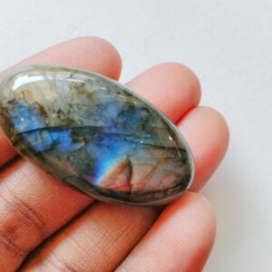 20x36mm Labradorite Plain Oval Cabochon, Rare Labradorite Flat Back Cabochon, Plain Oval Cabochon For Jewelry, 1 Pc Huge Labradorite - Ksn99 20x36mm Labradorite Plain Oval Cabochon, Rare Labradorite Flat Back Cabochon, Plain Oval Cabochon For Jewelry, 1 Pc Huge Labradorite - Ksn99