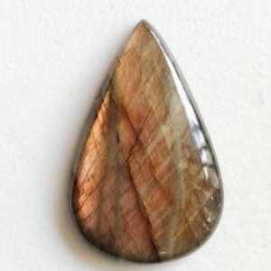 28x43mm Labradorite Plain Pear Shape Cabochon, Rare Purple Fire Labradorite Gemstones, Huge Purple Labradorite For Jewelry, 1 Pc - Ks3219