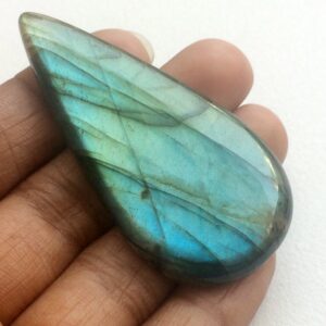 28x58mm Labradorite Pear Cabochon, Blue Fire Labradorite Flat Back Plain Pear, 1 Piece Huge Labradorite For Jewelry - Ks3212 28x58mm Labradorite Pear Cabochon, Blue Fire Labradorite Flat Back Plain Pear, 1 Piece Huge Labradorite For Jewelry - Ks3212