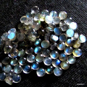 Aaa Labradorite Round Cabochons: Gray Gemstone With Multi-fire (6mm, 10 Pieces) Aaa Labradorite Round Cabochons: Gray Gemstone With Multi-fire (6mm, 10 Pieces)