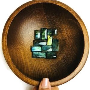 Flashy Rainbow Labradorite Crystal Cabochon: Polished Gemstone (15-20mm) Flashy Rainbow Labradorite Crystal Cabochon: Polished Gemstone (15-20mm)