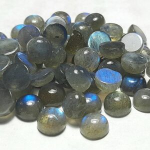 Natural Labradorite Round Cabochon: Aaa Quality Gemstone Natural Labradorite Round Cabochon: Aaa Quality Gemstone