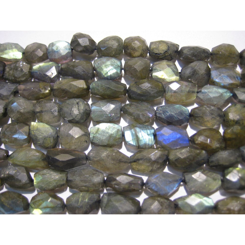 15mm Labradorite Tumbles Beads, Flashy Labradorite, Labradorite Faceted Nuggets, Labradorite 20 Pieces, Tumble Beads - Gfjlt 15mm Labradorite Tumbles Beads, Flashy Labradorite, Labradorite Faceted Nuggets, Labradorite 20 Pieces, Tumble Beads - Gfjlt