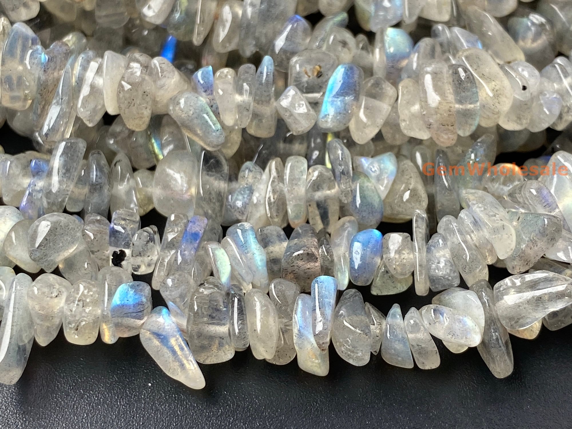 32" Aa Labradorite 5x10mm Chips , Labradorite Small Chips Gemstone, Grey Color Small Diy Jewelry Beads, Gemstone Wholesaler 32" Aa Labradorite 5x10mm Chips , Labradorite Small Chips Gemstone, Grey Color Small Diy Jewelry Beads, Gemstone Wholesaler