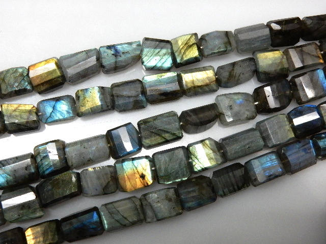 Aaa Blue Fire Labradorite Beads, 15-17mm Step Cut Nuggets, Jewelry Making Stone Aaa Blue Fire Labradorite Beads, 15-17mm Step Cut Nuggets, Jewelry Making Stone