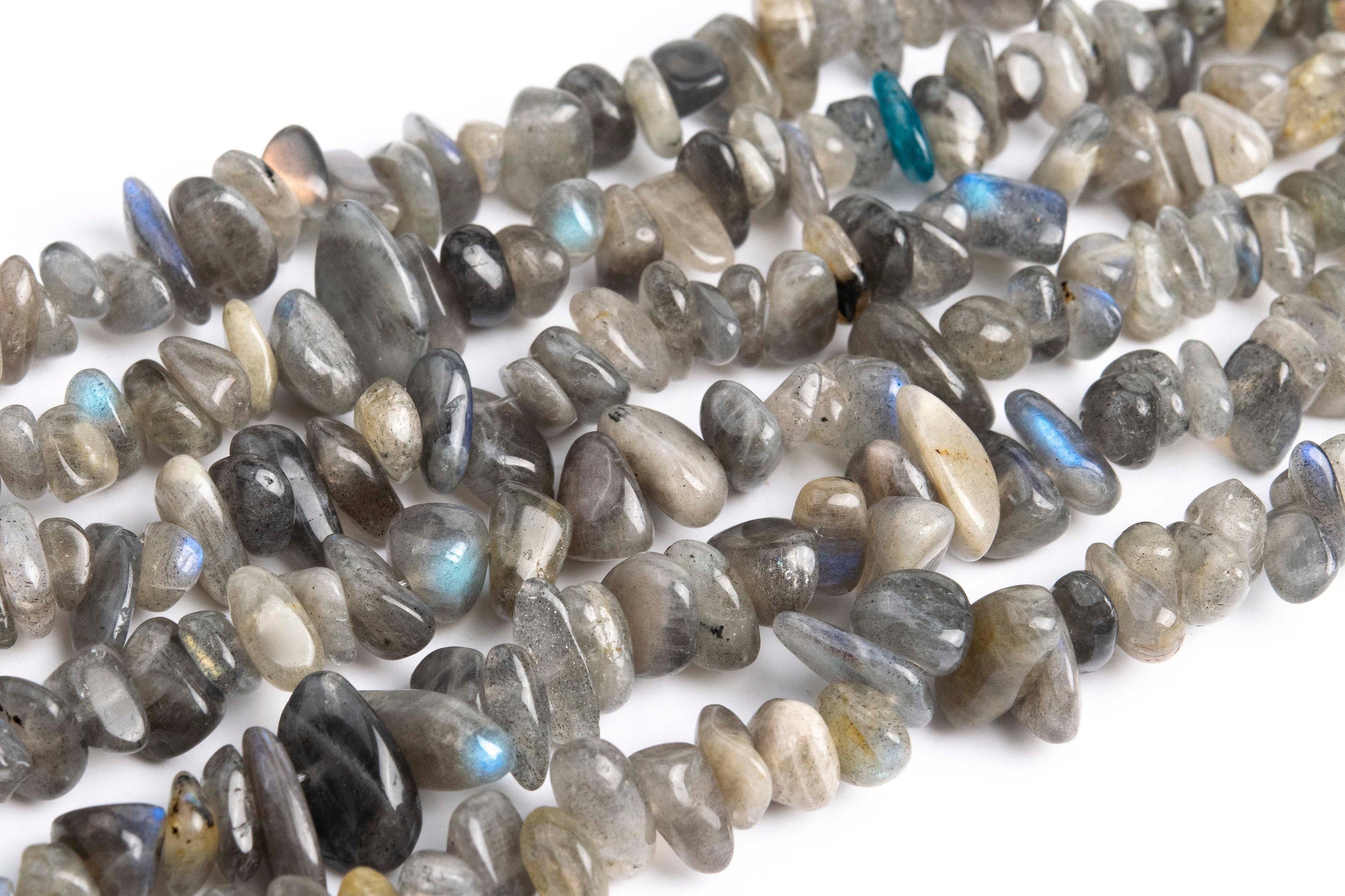 Genuine Natural Gray Labradorite Loose Beads Madagascar Grade Aa Pebble Chips Shape 4-10mm Genuine Natural Gray Labradorite Loose Beads Madagascar Grade Aa Pebble Chips Shape 4-10mm