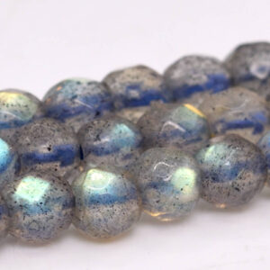 3MM Labradorite Beads Madagascar Grade AAA Natural Gemstone Full Strand Faceted Round Loose Beads 15.5" BULK LOT 1,3,5,10,50 (101792-483)