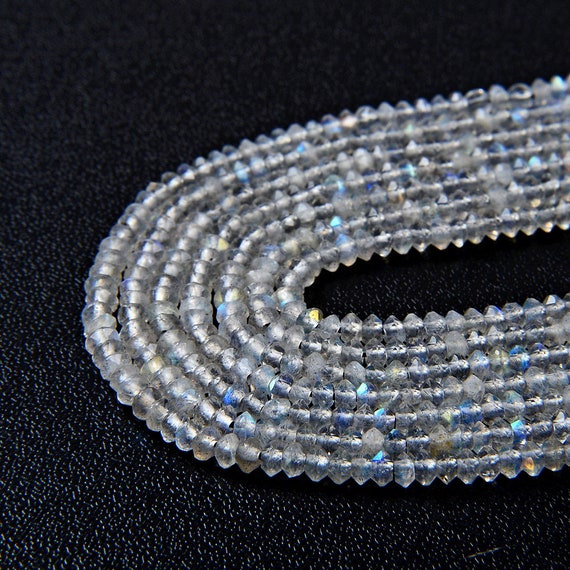3x2mm Labradorite Gemstone Grade Aaa Bicone Faceted Rondelle Saucer Loose Beads Bulk Lot 1,2,6,12 And 50 (p1) 3x2mm Labradorite Gemstone Grade Aaa Bicone Faceted Rondelle Saucer Loose Beads Bulk Lot 1,2,6,12 And 50 (p1)