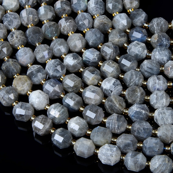 Natural Labradorite Gemstone Grade Aa Faceted Prism Double Point Cut 8mm 10mm Loose Beads Bulk Lot 1,2,6,12 And 50 (d35) Natural Labradorite Gemstone Grade Aa Faceted Prism Double Point Cut 8mm 10mm Loose Beads Bulk Lot 1,2,6,12 And 50 (d35)