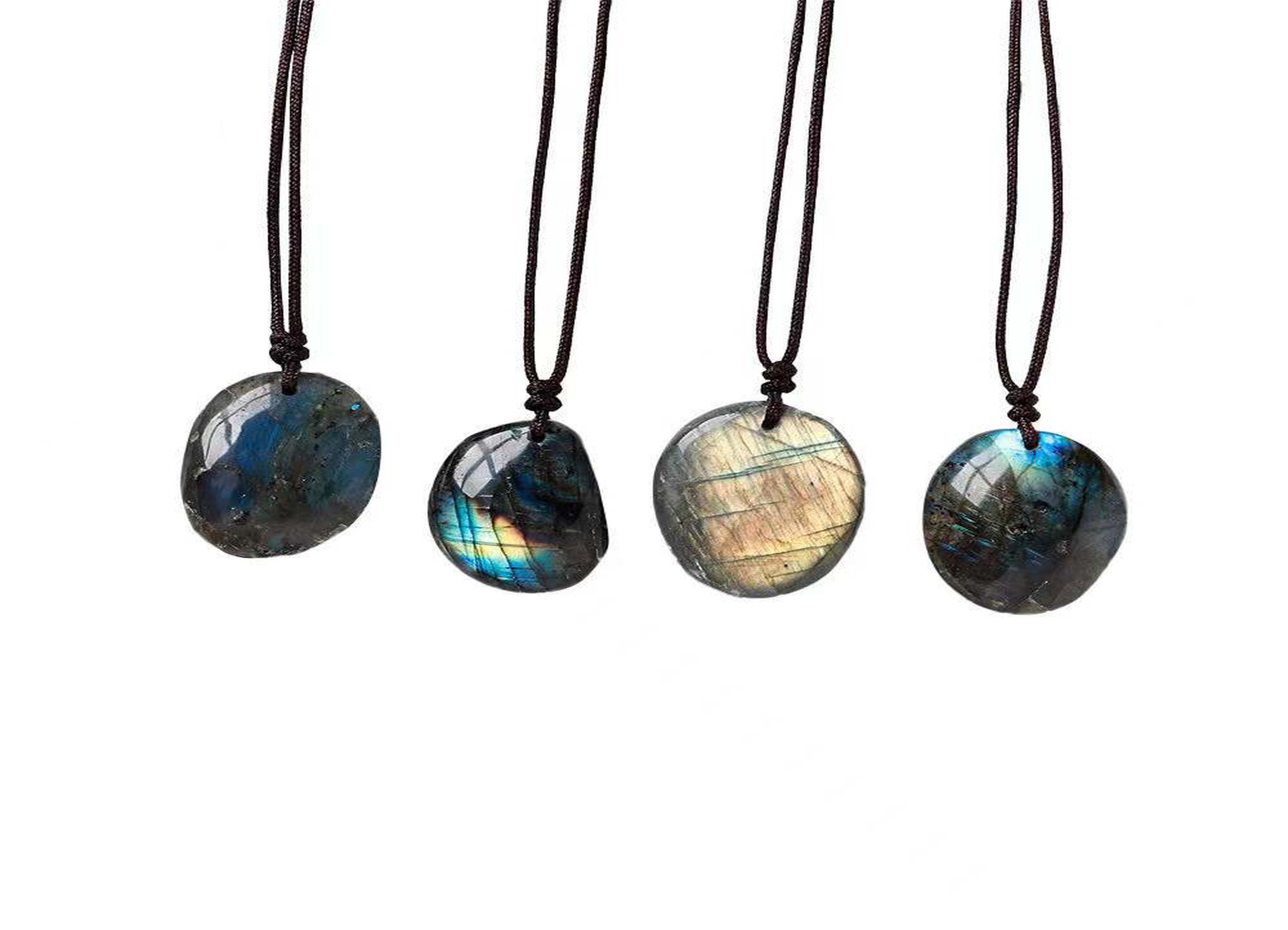 Labradorite Necklace Gemstone - Crystal Necklace - Crystals Healing - Gifts - Nc1022