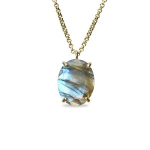 Blue Labradorite Pendant · Handmade Necklace · Gold Filled Necklace · Semiprecious Necklace · Long Pendant Necklace For Women Blue Labradorite Pendant · Handmade Necklace · Gold Filled Necklace · Semiprecious Necklace · Long Pendant Necklace For Women