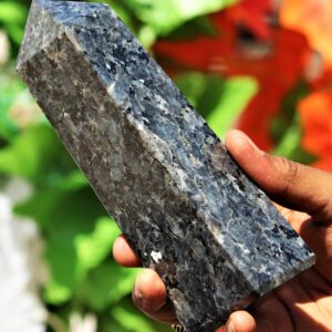 Larvikite Labradorite Obelisk : Natural Healing Crystal Tower(175mm) Larvikite Labradorite Obelisk : Natural Healing Crystal Tower(175mm)