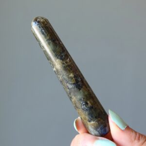 Labradorite Wand Slip Into Spiritual Bliss Massage Healing Gem