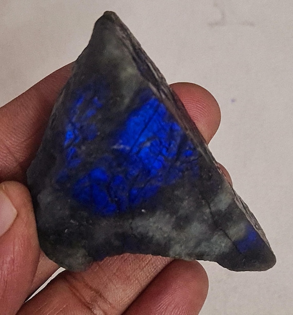 Raw Blue Fire Labradorite Chunk (360ct)