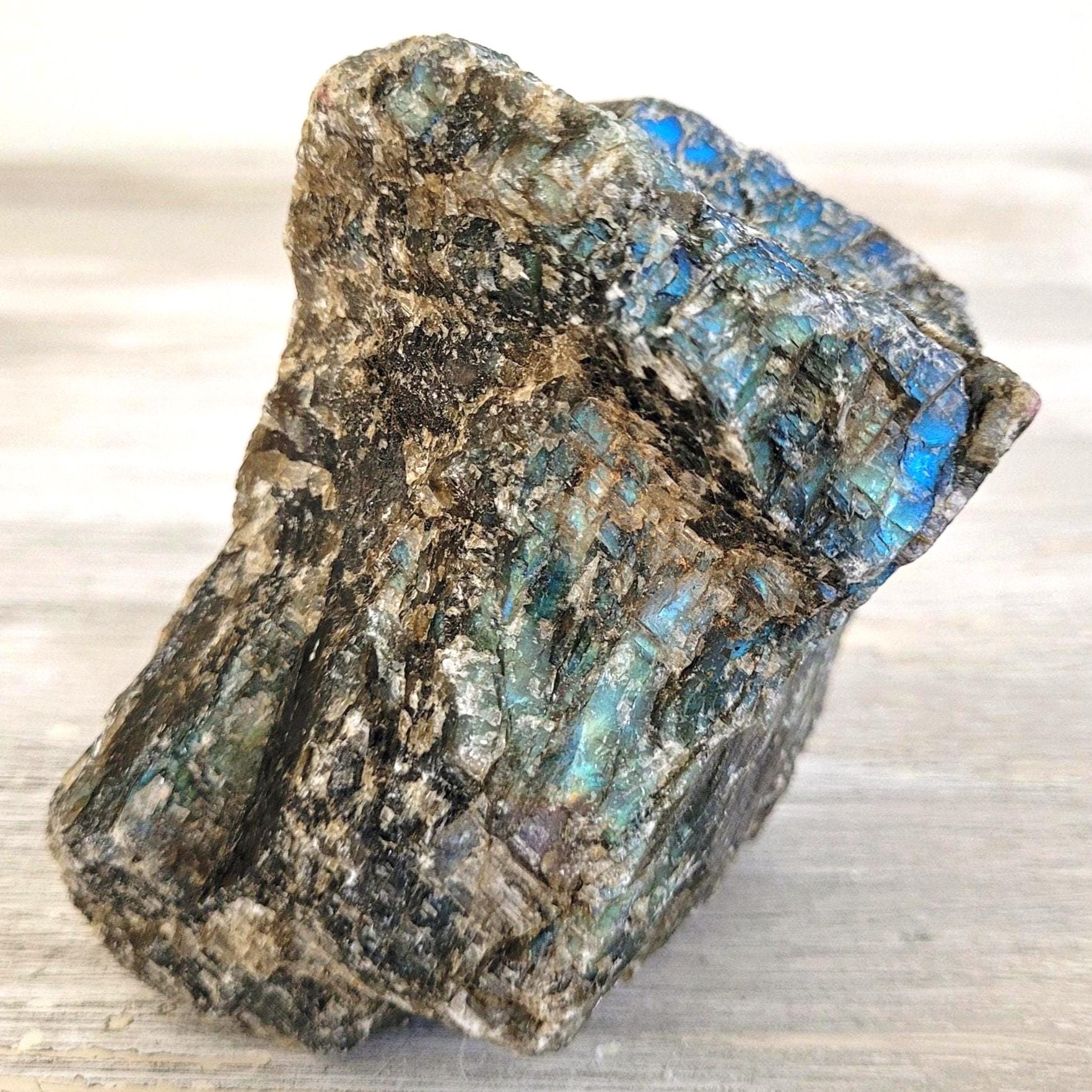 Labradorite Crystal Specimen • Ethically Sourced