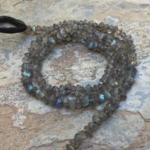 Labradorite Rondelles, 13.5 Inch Strand, 3.5 X 2mm