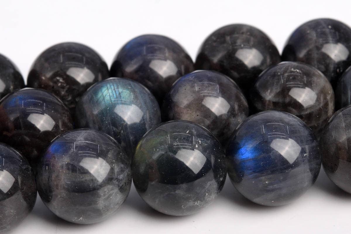 11mm Dark Gray Labradorite Beads Grade A Genuine Natural Gemstone Full Strand Round Loose Beads 15.5" Bulk Lot 1,3,5,10 And 50 (103930-1061) 11mm Dark Gray Labradorite Beads Grade A Genuine Natural Gemstone Full Strand Round Loose Beads 15.5" Bulk Lot 1,3,5,10 And 50 (103930-1061)