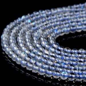 2MM Natural Labradorite Gemstone Grade AAA Round Beads 15 inch Full Strand BULK LOT 1,2,6,12 and 50 (80016790-P63)