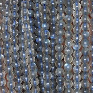 4-5mm Beauty Labradorite Gemstone Grade AAA Round Loose Beads 15.5 inch Full Strand LOT 1,2,6,12 and 50 (90182385-131)