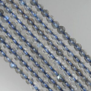 4-5mm Labradorite Gemstone Grade AAA Round Loose Beads 15.5 inch Full Strand LOT 1,2,6 and 12 (90183457-787)