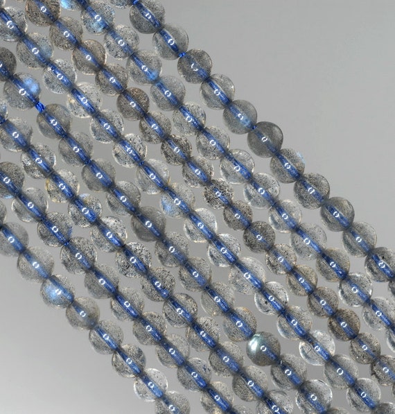 4-5mm Labradorite Gemstone Grade Aaa Round Loose Beads 15.5 Inch Full Strand Lot 1,2,6 And 12 (90183457-787)