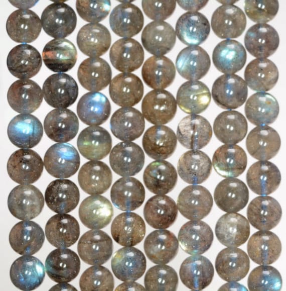 6mm Beauty Labradorite Gemstone Grade Aa Round Loose Beads 15.5 Inch Full Strand Lot 1,2,6,12 And 50 (90189824-834)