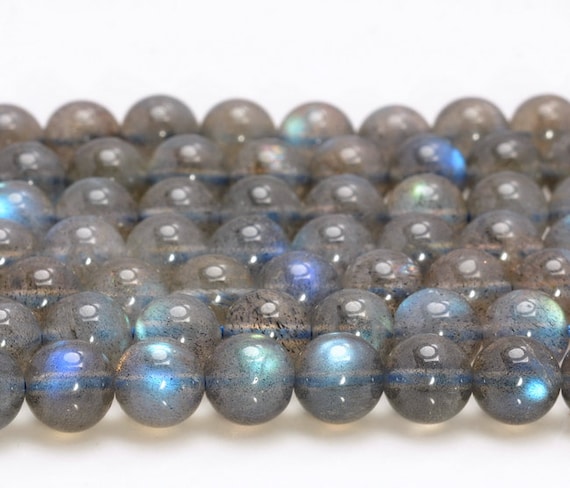 6mm Labradorite Blue Gemstone Grade Aaa Round Loose Beads 15.5 Inch Full Strand Lot 1,2,6,12 And 50 (80004981-451)