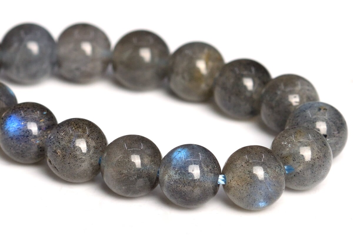 6mm Gray Labradorite Beads Madagascar Aa Genuine Natural Gemstone Half Strand Round Loose Beads 7.5" Bulk Lot 1,3,5,10 And 50 (105171h-1453)