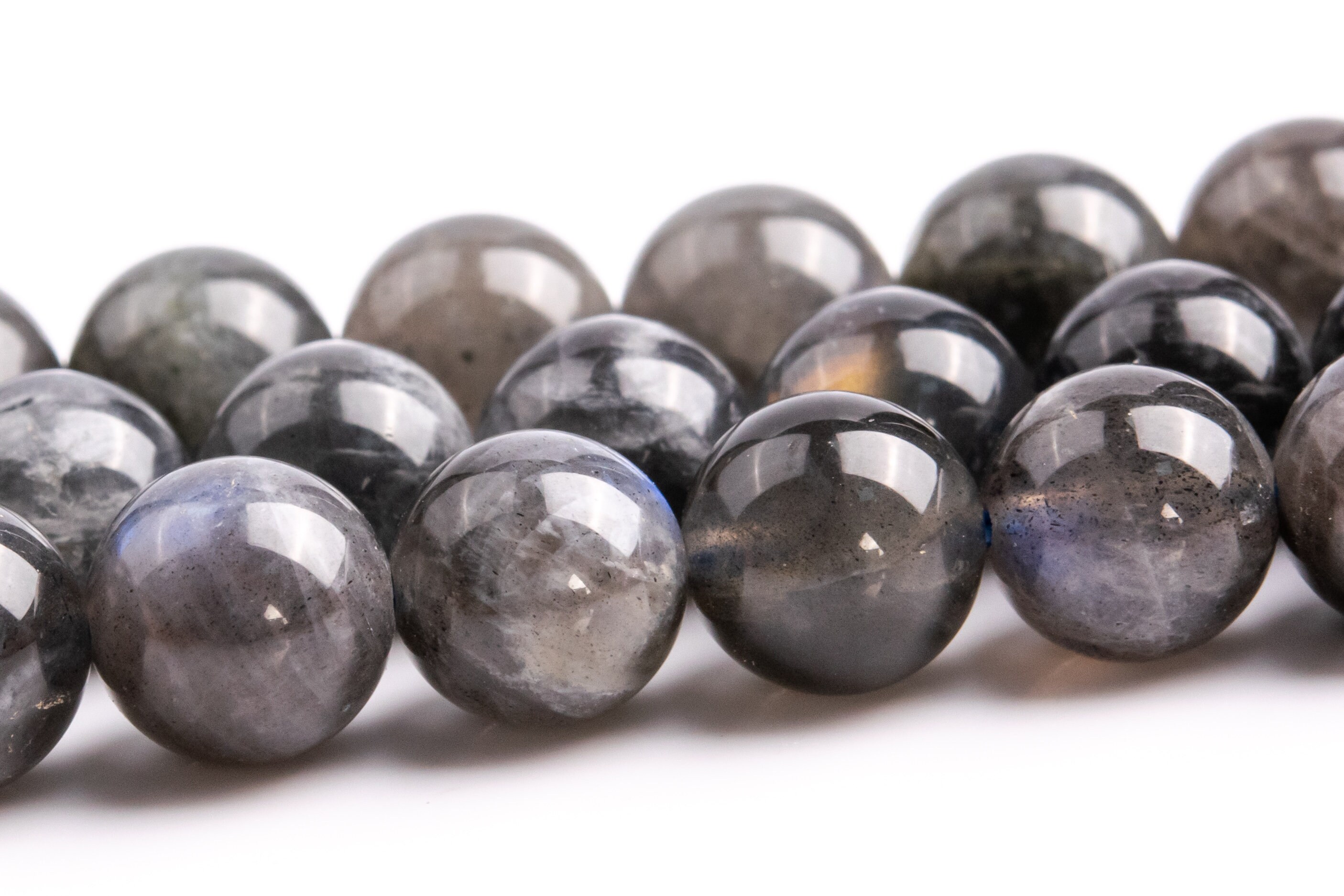 8mm Deep Gray Labradorite Beads Madagascar Grade A+ Genuine Natural Gemstone Full Strand Round Loose Beads 15" (117982-3994) 8mm Deep Gray Labradorite Beads Madagascar Grade A+ Genuine Natural Gemstone Full Strand Round Loose Beads 15" (117982-3994)