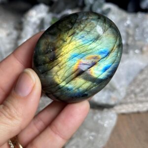 Labradorite Palm Stone