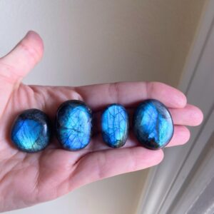 Labradorite Crystals, Healing Crystal, Tumbled Gemstone, Flashes, Protection Crystal, Grounding, Intuitively Selected Labradorite Crystals, Healing Crystal, Tumbled Gemstone, Flashes, Protection Crystal, Grounding, Intuitively Selected