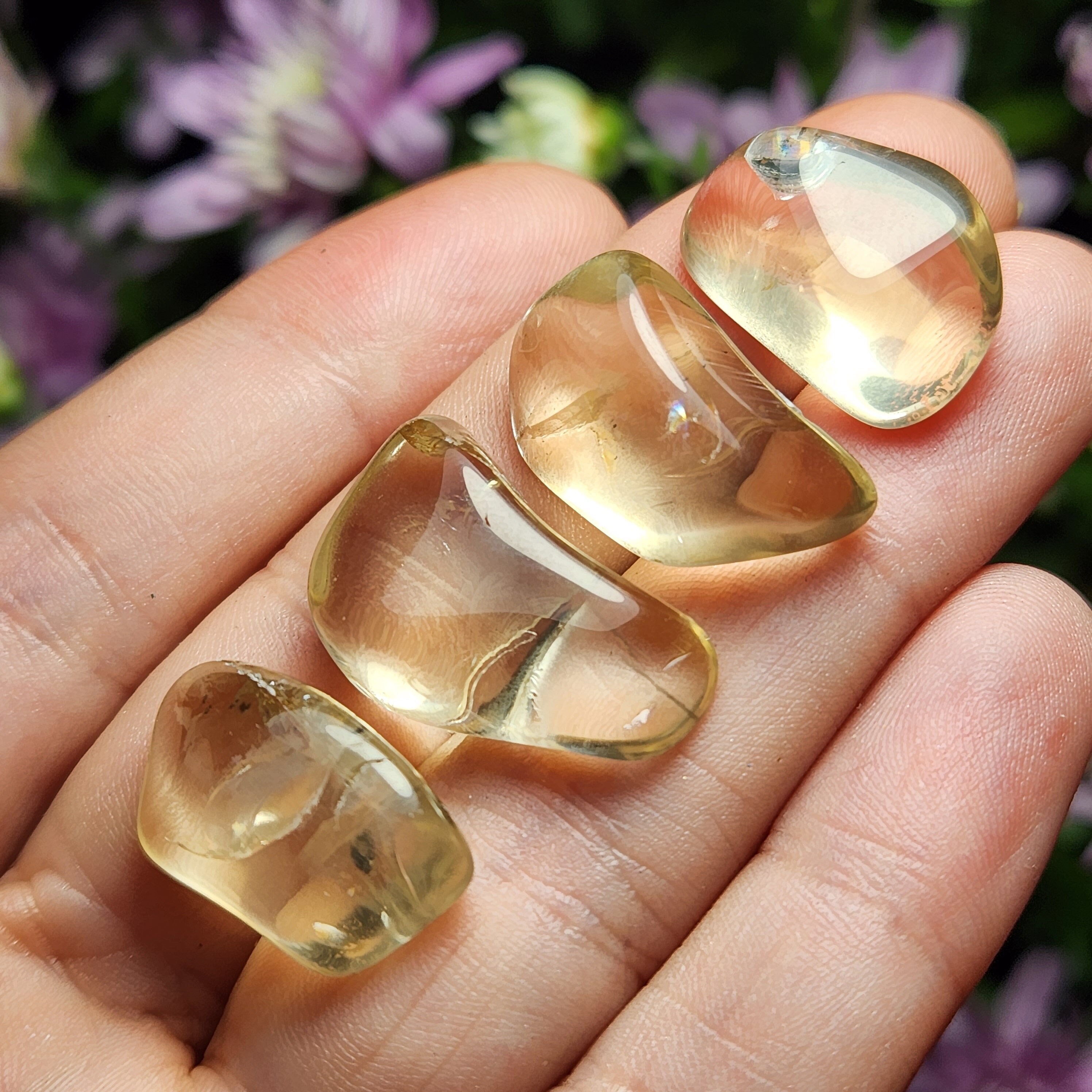 Golden Labradorite Crystal, Polished Labradorite