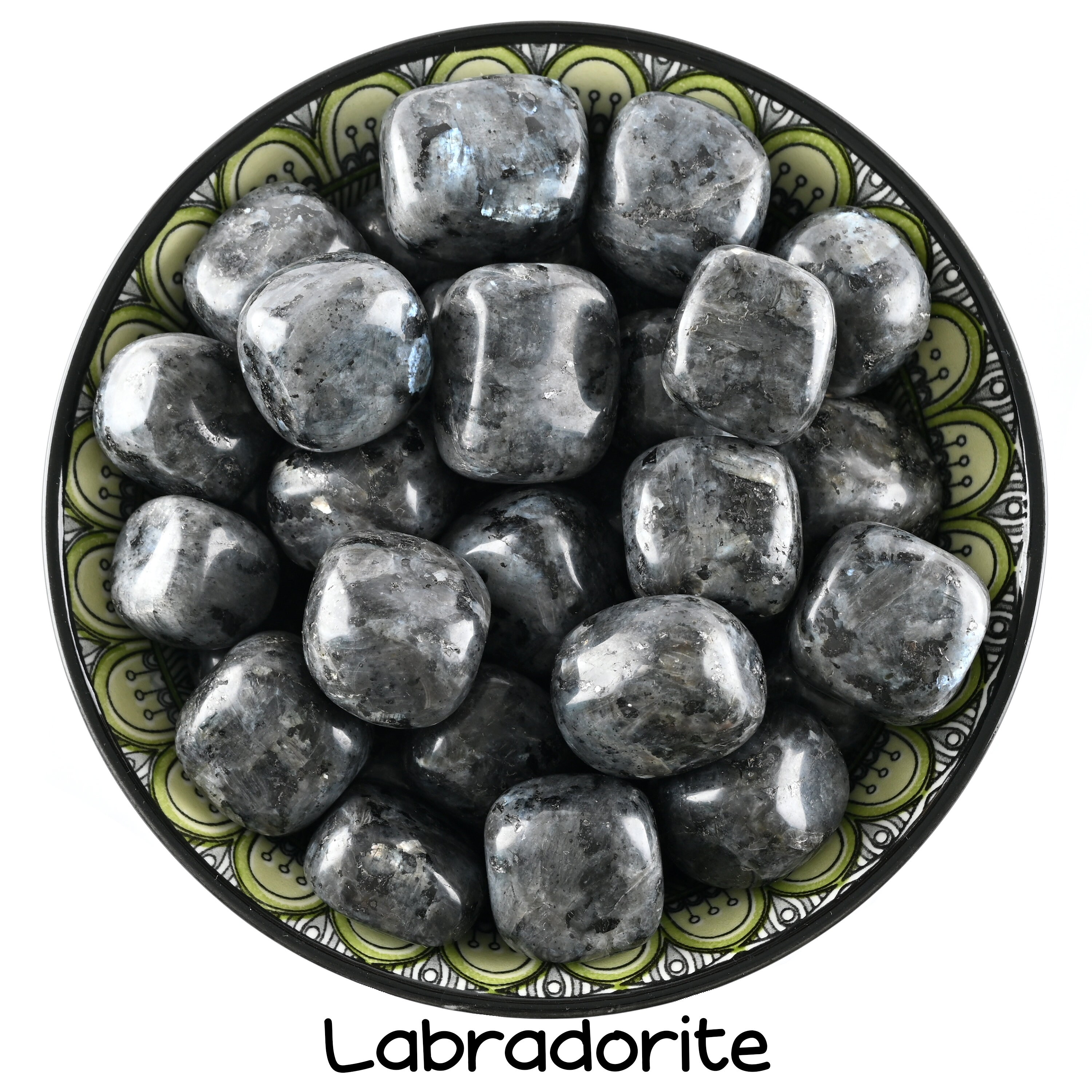 Labradorite Tumbled Stone, Natural Flashy Gemstone, Magic And Transformation Wellness Stone Labradorite Tumbled Stone, Natural Flashy Gemstone, Magic And Transformation Wellness Stone