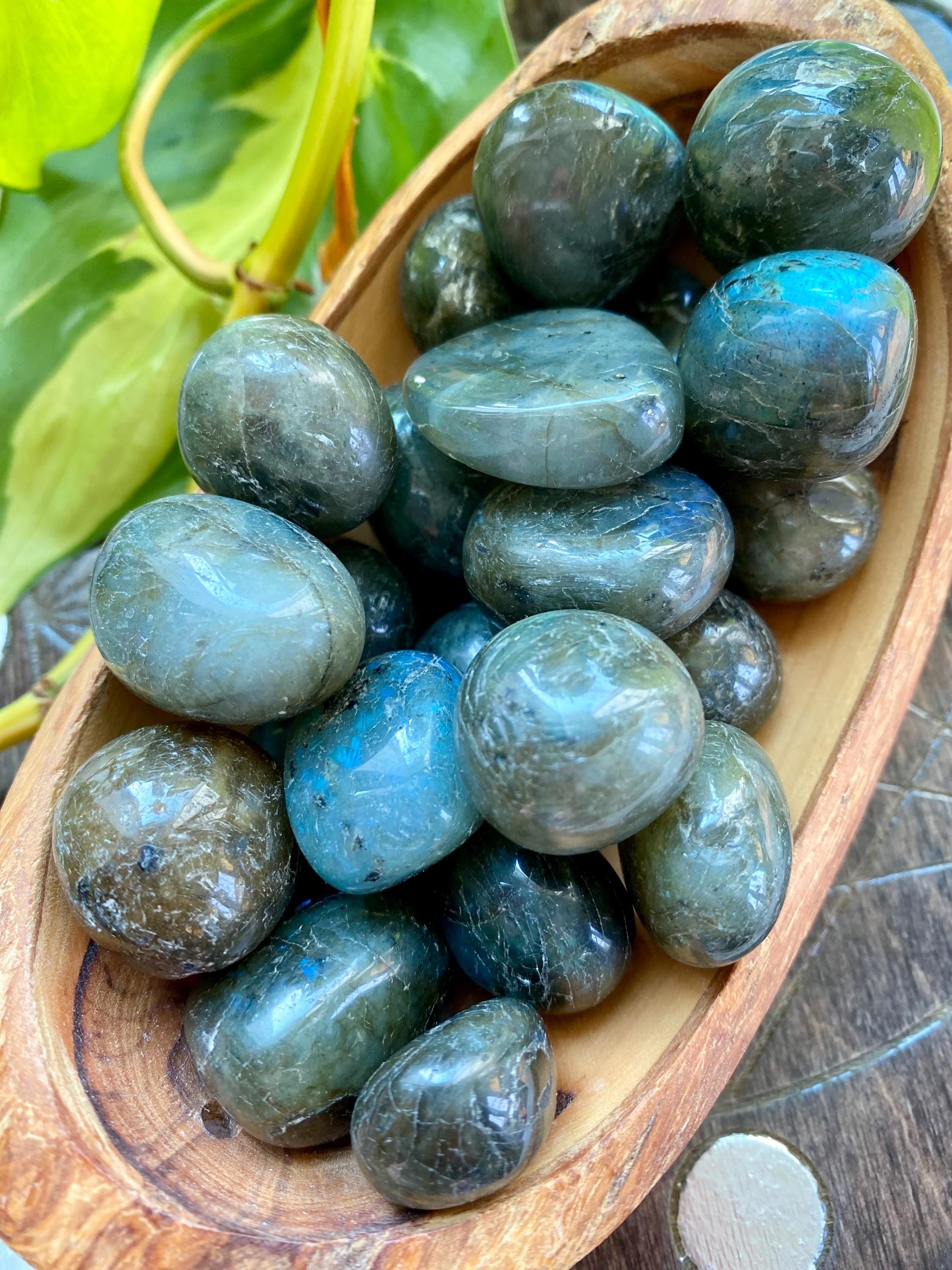 Labradorite Tumbled Stone | Rainbow Flash | Natural Gemstone Crystal Labradorite Tumbled Stone | Rainbow Flash | Natural Gemstone Crystal