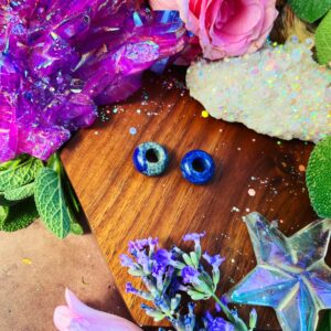 Lapis Lazuli Braid Beads ~ Anita Apothecary, dread beads, dread decorations, hair jewelry, amethyst beads, witch decor, crystal hair beads Lapis Lazuli Braid Beads ~ Anita Apothecary, dread beads, dread decorations, hair jewelry, amethyst beads, witch decor, crystal hair beads