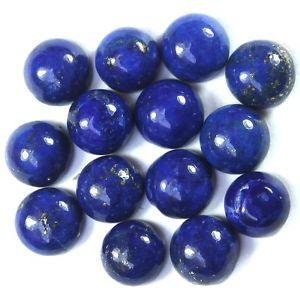 25 Aaa Lapis Lazuli Cabochons: 3mm Round Gemstones