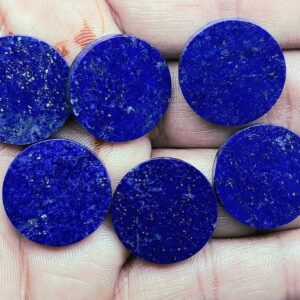 Aaa Blue Lapis Lazuli Both Side Flat Round Coin Cabochon Gemstone (12-20mm),lapis Lazuli Handmade Polished Flat Coin Jewelry Making Stone.
