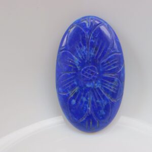 Lapis Lazuli Carving Cabochon, Lapis Lazuli Cabochon, Loose Stone For Jewelry Use, Gemstone, Pendant Stone, Cabochon Carving