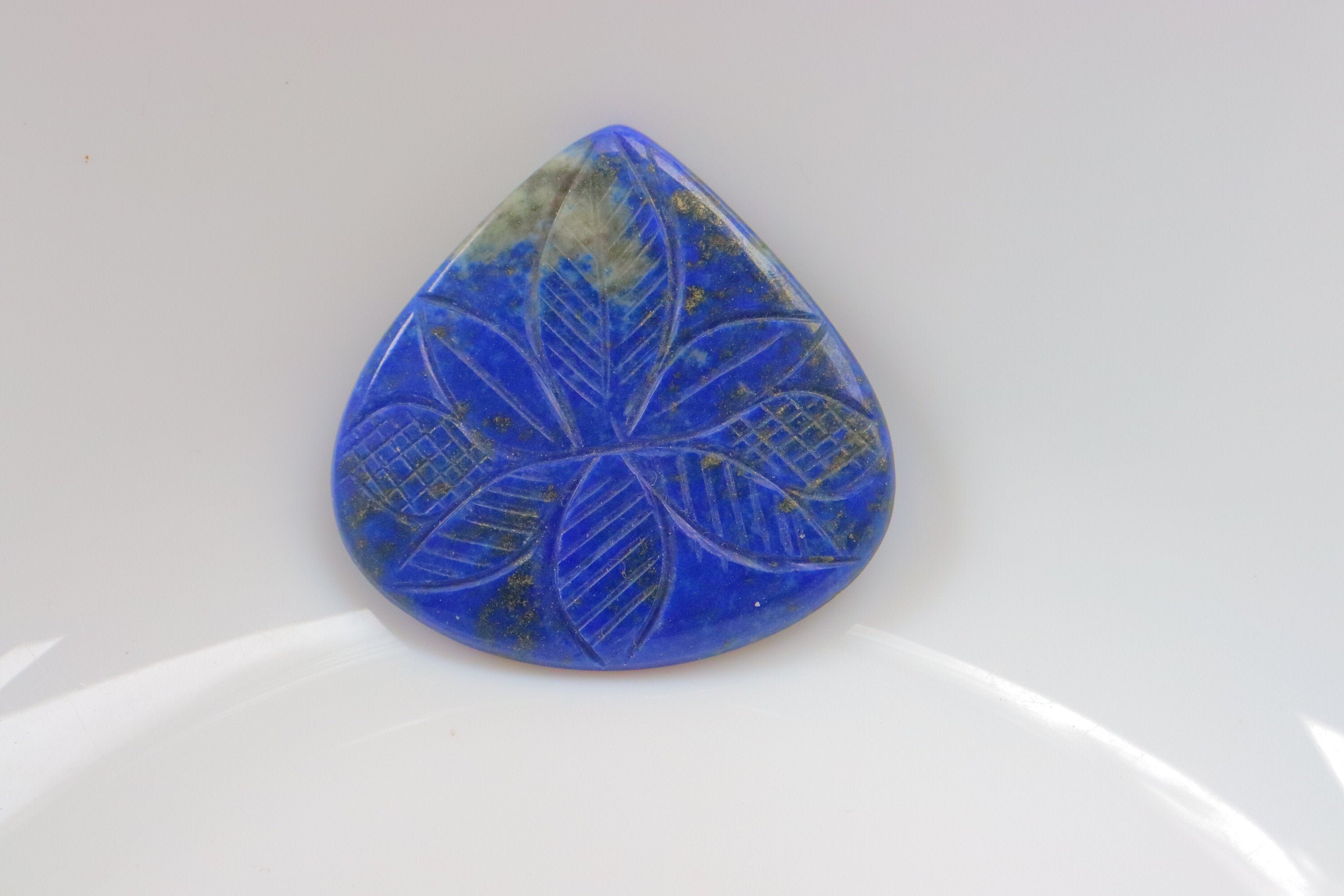 Lapis Lazuli Carving Cabochon, Lapis Lazuli Cabochon, Loose Stone For Jewelry Use, Gemstone, Pendant Stone, Cabochon Carving