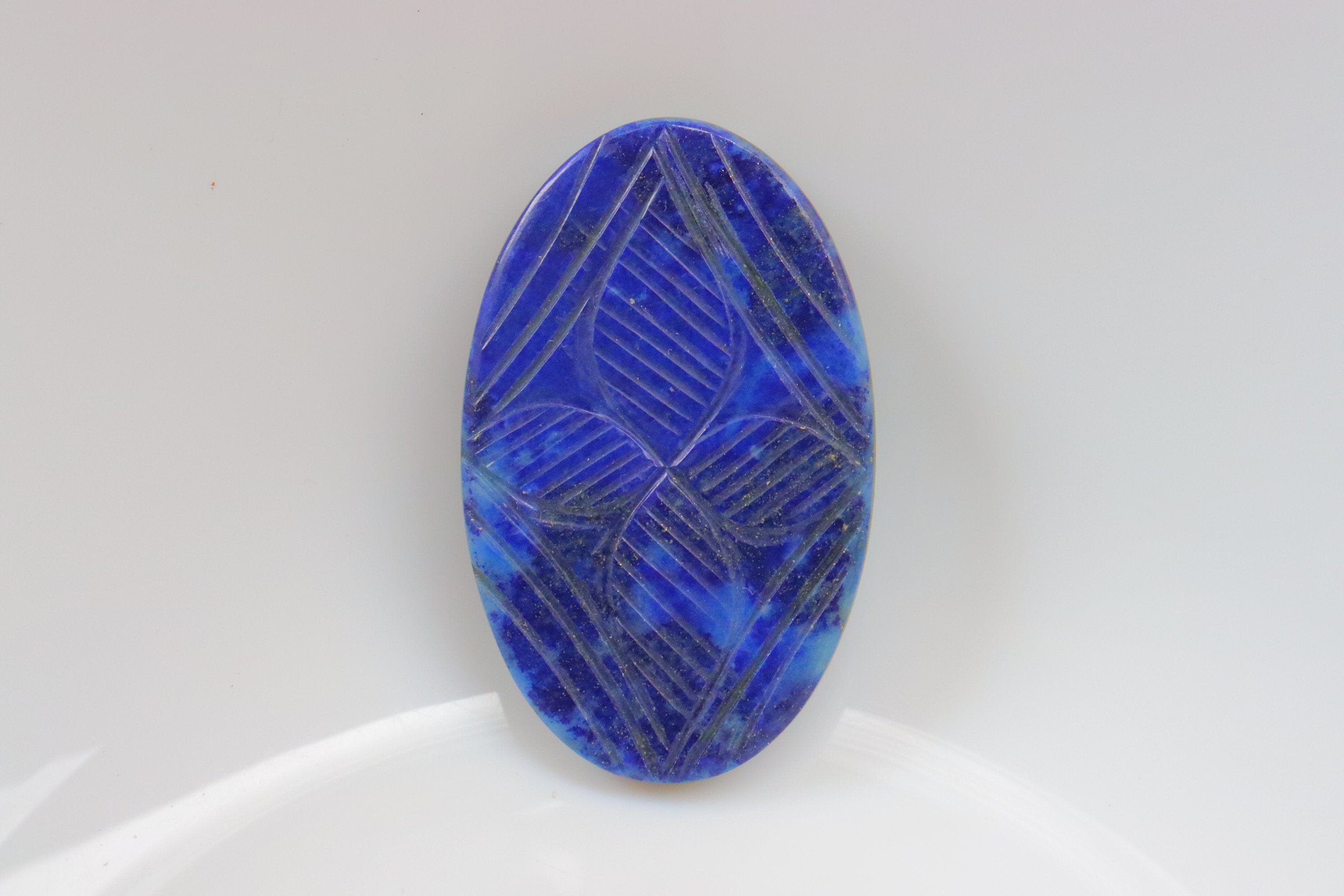 Lapis Lazuli Carving Cabochon, Lapis Lazuli Cabochon, Loose Stone For Jewelry Use, Gemstone, Pendant Stone, Cabochon Carving