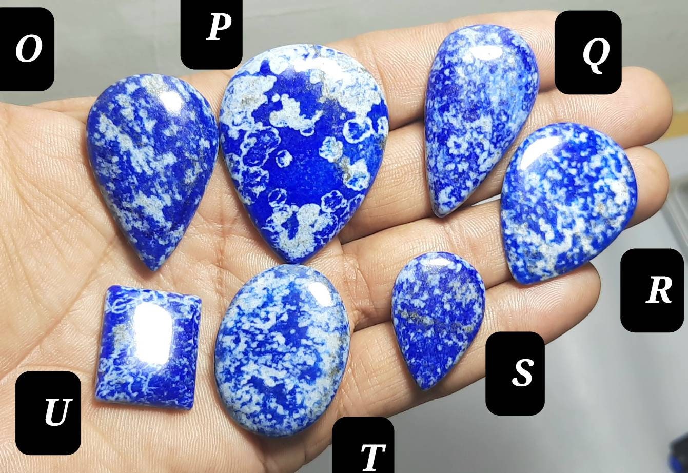 Lapis Lazuli Free Size Cabochon Gemstone,lapis Lazuli Cabochon,lapis Gemstone,real Lapis Lazuli Round,pear,octagon, Marquise,square,fancy