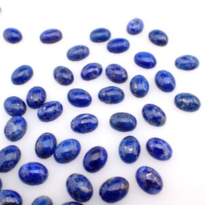 Lapis Lazuli Cabochon - Oval Blue Natural Polished Stone
