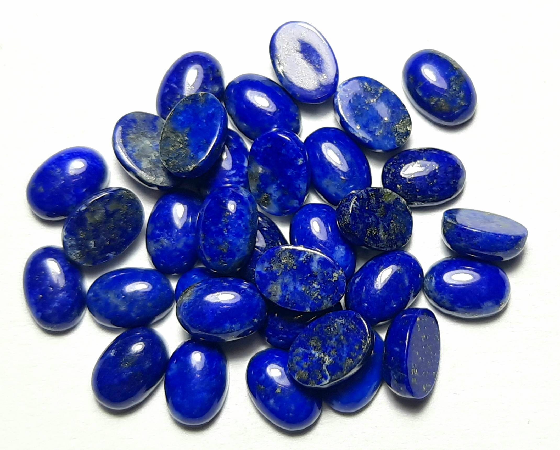 Lapis Lazuli Oval Cabochon Gemstone,lapis Oval Cabochon For Ring,pendent,bracelets,jewelry,reiki Healing,inlays,decorative Items And Crafts