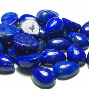 Lapis Lazuli Pear Cabochon Gemstone,lapis Pear Cabochon For Ring,pendent,bracelets,jewelry,reiki Healing,inlays,decorative Items And Crafts