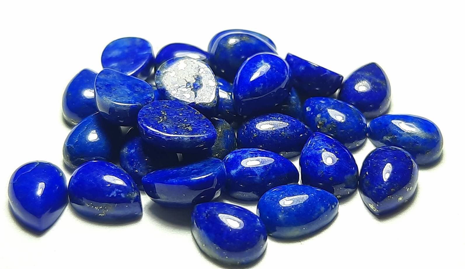 Lapis Lazuli Pear Cabochon Gemstone,lapis Pear Cabochon For Ring,pendent,bracelets,jewelry,reiki Healing,inlays,decorative Items And Crafts