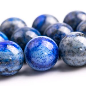 10-11MM Light Blue Lapis Lazuli Beads Grade AB Gemstone Full Strand Nugget Round Loose Beads 15.5" (118622-4057) 10-11MM Light Blue Lapis Lazuli Beads Grade AB Gemstone Full Strand Nugget Round Loose Beads 15.5" (118622-4057)